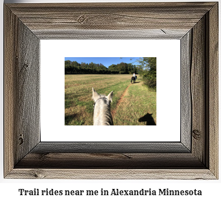 trail rides near me in Alexandria, Minnesota